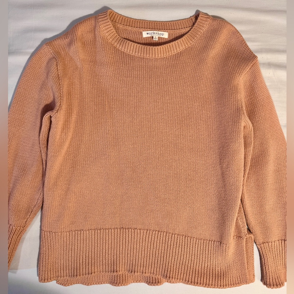 100% Cotton Pink Workshop Sweater